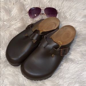 Birkenstock shoes genuine leather